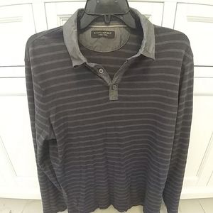 Banana republic luxury touch long sleeve button up